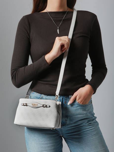 Cross Body Tas Katya Guess Wit katya SG965212 ander zicht 1