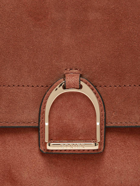 Cross Body Tas S Altesse Suede Etrier Bruin altesse suede EASU048S ander zicht 5