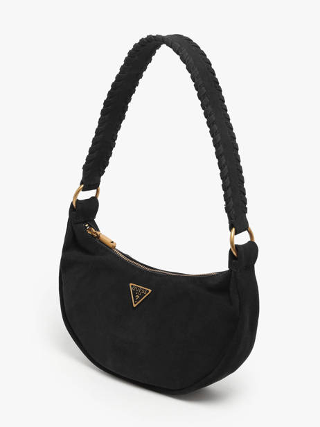 Cross Body Tas Amita Leder Guess Zwart amita SB953972 ander zicht 1