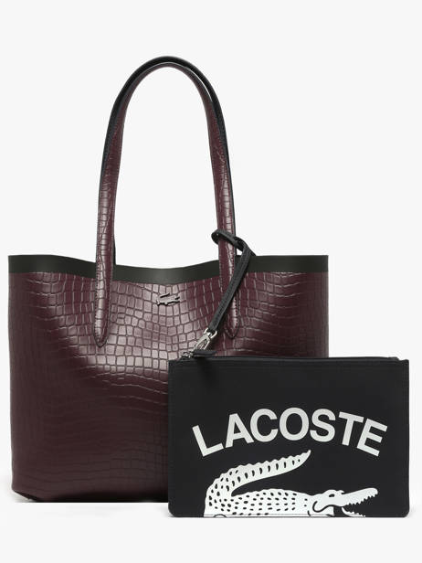 Schoudertas Anna Season Lacoste Blauw anna season NF5128AS ander zicht 2