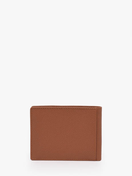 Portefeuille Charles Leder Le tanneur Bruin charles TCHA3350 ander zicht 3