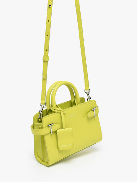 Cross Body Tas Emily Leder Le tanneur Geel emily TEMI1630 ander zicht 1