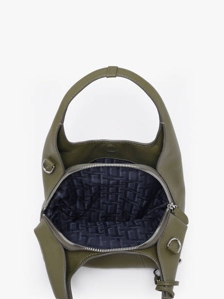 Handtas S Juliette Leder Le tanneur Groen juliette TJET1000 ander zicht 3