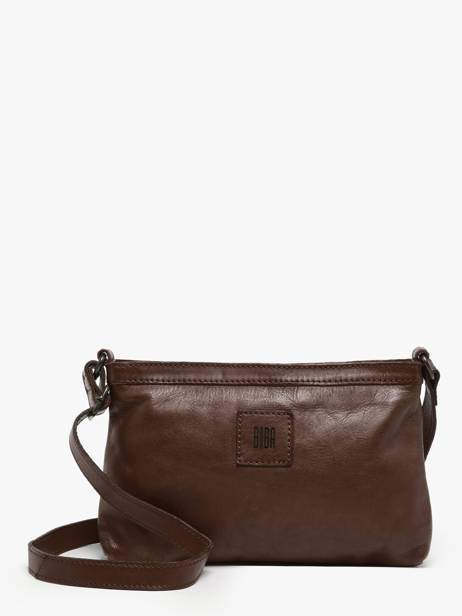 Cross Body Tas Heritage Leder Biba Bruin heritage BT37
