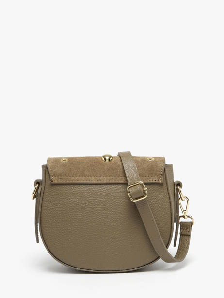 Cross Body Tas Velvet Studs Milano Beige velvet studs VS25093 ander zicht 4