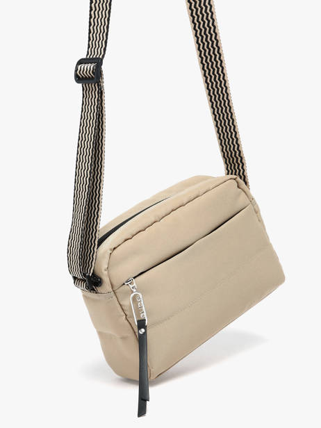 Cross Body Tas Cumulus Gerecycleerd Nylon Aube Beige cumulus 101CS01 ander zicht 2