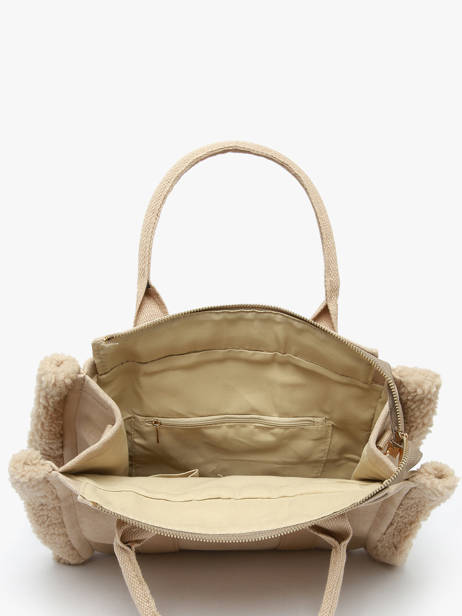 Handtas A4 Formaat Norilsk Miniprix Beige norilsk S025 ander zicht 2