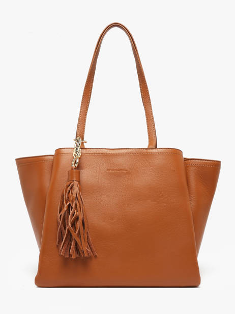 Schoudertas Helena Leder Francinel Bruin helena 22947