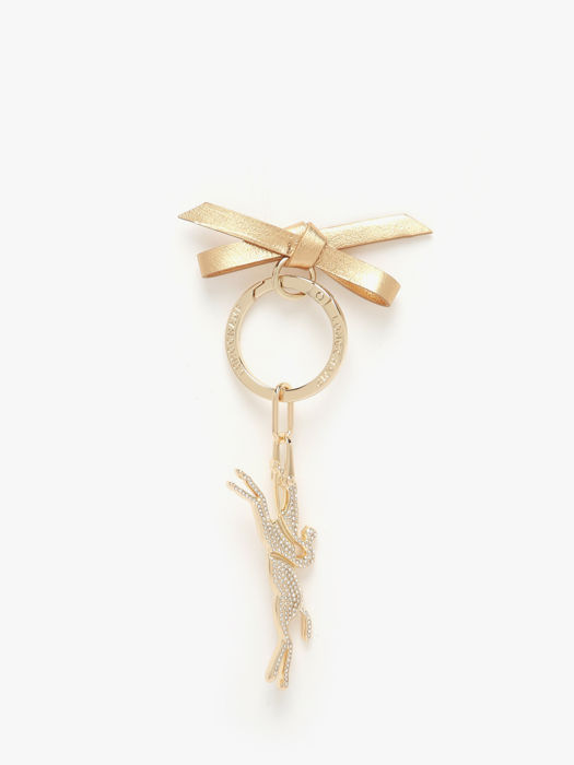 Longchamp Porte-clés cheval animation st Sleutelhanger Goud