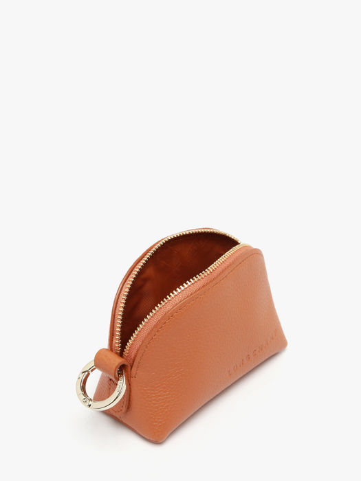 Longchamp Le foulonné Portemonnee Oranje