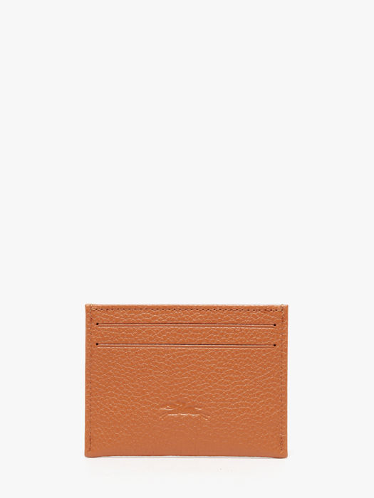 Longchamp Le foulonné Kredietkaarthouder Oranje