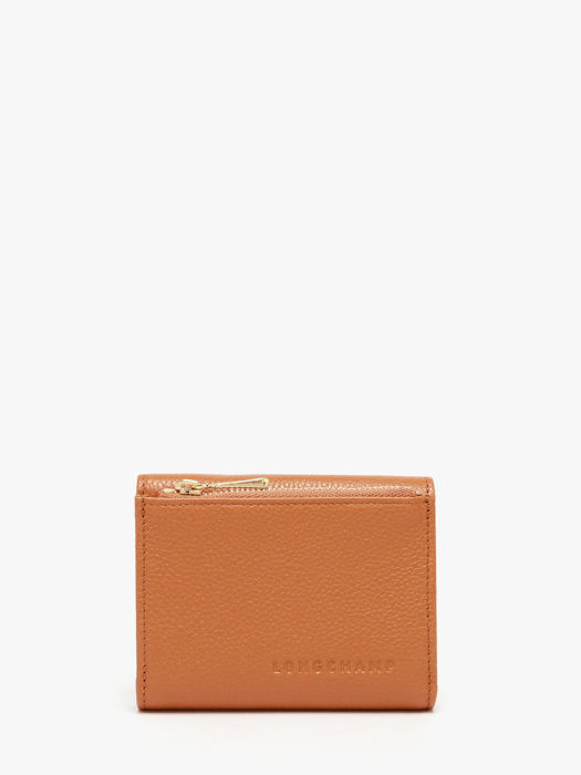 Longchamp Le foulonné Portefeuille Oranje