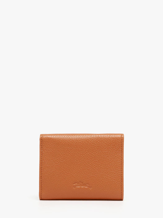 Longchamp Le foulonné Portefeuille Oranje