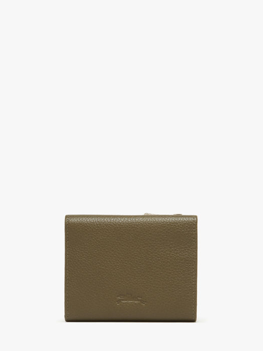 Longchamp Le foulonné Portefeuille Groen