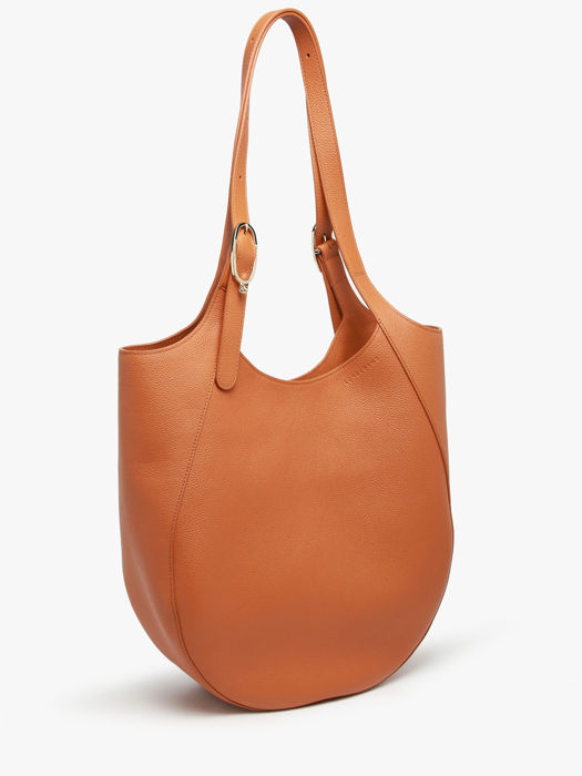 Longchamp Le foulonné Schoudertas Oranje