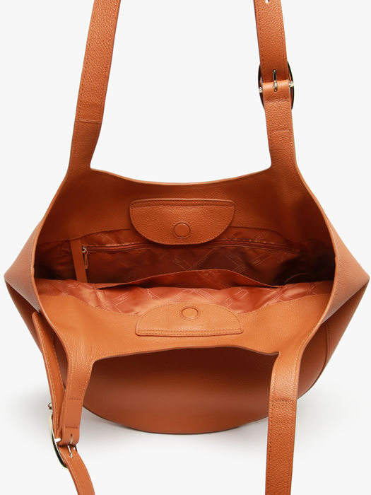 Longchamp Le foulonné Schoudertas Oranje