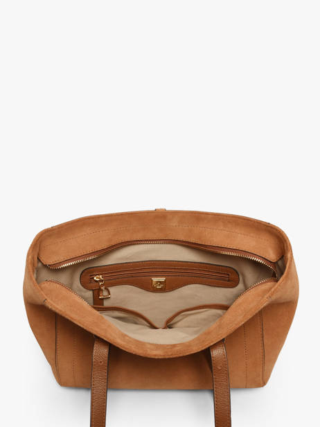 Schoudertas Altesse Suede Leder Etrier Beige altesse suede EASU088S ander zicht 3