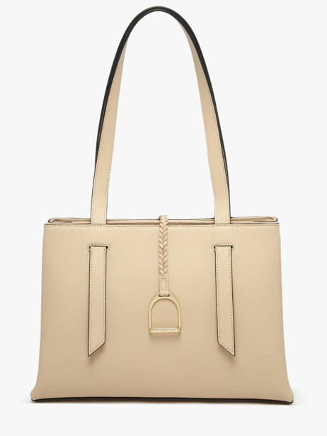 Schoudertas Torsade Leder Etrier Beige torsade ETOS173L
