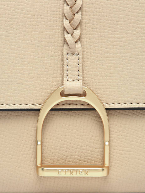 Cross Body Tas M Torsade Leder Etrier Beige torsade ETOS169M ander zicht 5