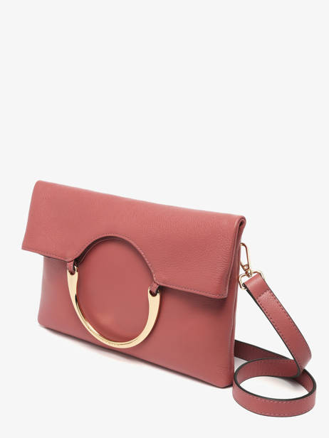 Cross Body Tas Tradition Leder Etrier Roze tradition ETRA189M ander zicht 3