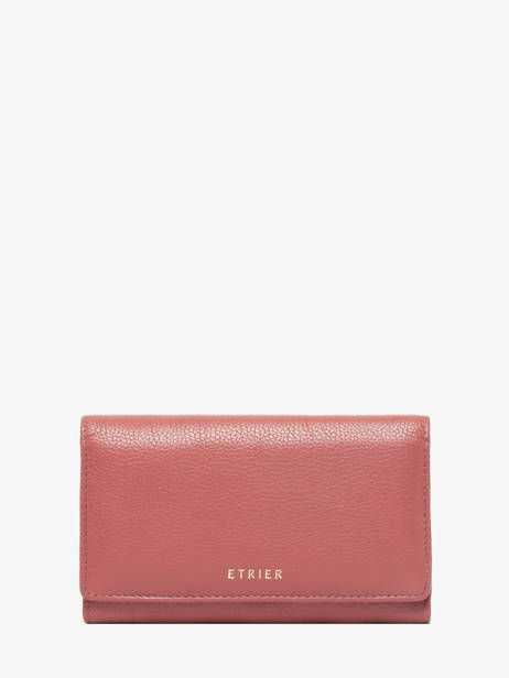Portefeuille M Tradition Leder Etrier Roze tradition ETRA095M