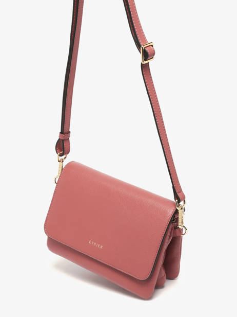 Cross Body Tas S Tradition Leder Etrier Roze tradition ETRA207S ander zicht 2