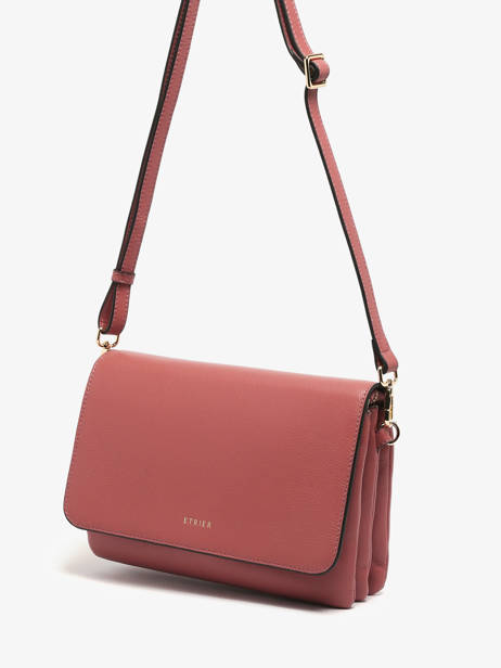 Cross Body Tas M Tradition Leder Etrier Roze tradition ETRA207M ander zicht 2