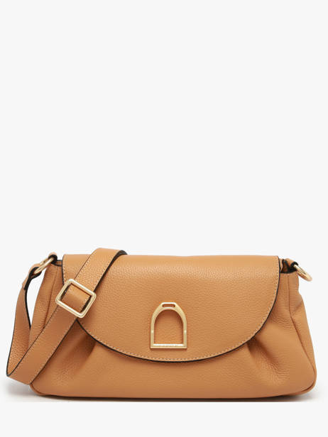 Cross Body Tas Shadow Leder Etrier Geel shadow ESHA163M