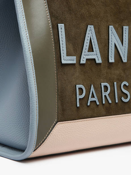 Schoudertas Cabas D'ete Leder Lancel Veelkleurig cabas d'ete A13369 ander zicht 3