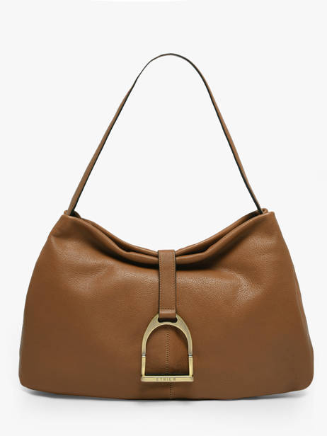 Schoudertas M Etalon Leder Etrier Beige etalon EETA197M