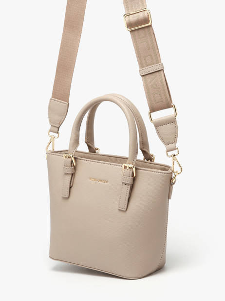 Handtassen Saffiano David jones Beige saffiano CM7220 ander zicht 1