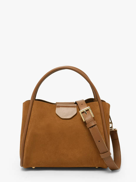 Handtas Suede Ida Leder Lancaster Bruin suede ida 100 ander zicht 3
