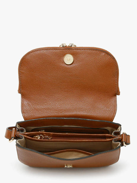 Cross Body Tas S Tradition Leder Etrier Beige tradition ETRA059S ander zicht 3