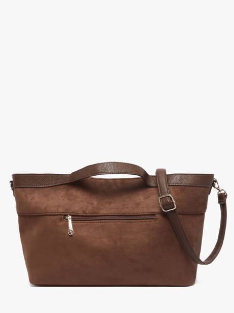 Handtas Wt Velvet Miniprix Bruin wt velvet KJ62084 ander zicht 3