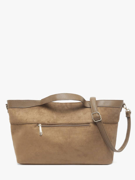 Handtas Wt Velvet Miniprix Beige wt velvet KJ62084 ander zicht 3