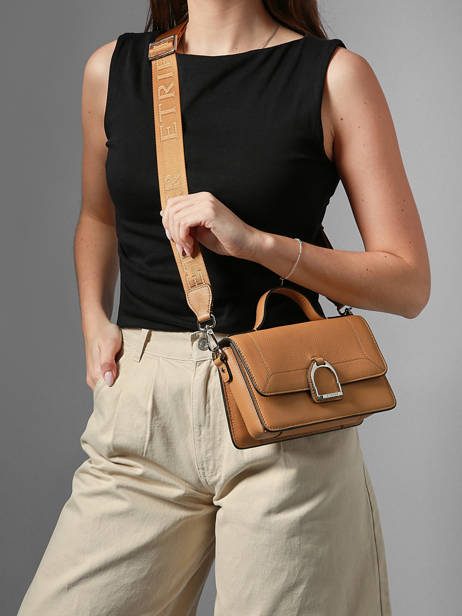 Cross Body Tas S Altesse Leder Etrier Geel altesse EALT048S ander zicht 1