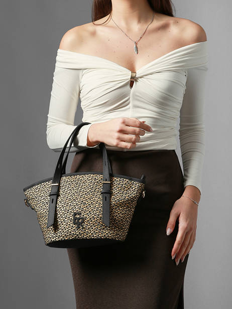 Cross Body Tas Camargue Leder Etrier Zwart camargue ECAM168S ander zicht 1