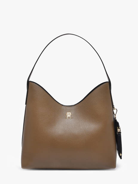 Schoudertas Th Icon Tommy hilfiger Bruin th icon AW18140