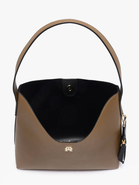 Schoudertas Th Icon Tommy hilfiger Bruin th icon AW18140 ander zicht 2