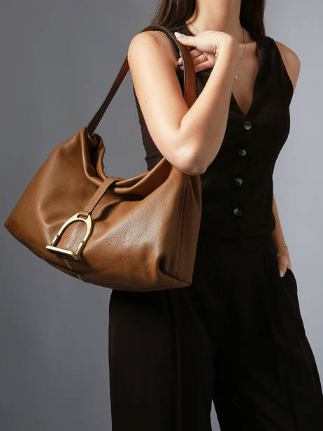 Schoudertas M Etalon Leder Etrier Beige etalon EETA197M ander zicht 1