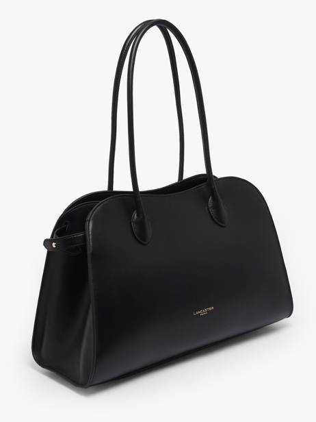 Schoudertas Donna Hopper Leder Lancaster Zwart donna hopper 122 ander zicht 2