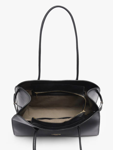 Schoudertas Donna Hopper Leder Lancaster Zwart donna hopper 122 ander zicht 3
