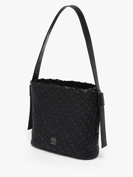Schoudertas Th Braided Tommy hilfiger Zwart th braided AW18160 ander zicht 1