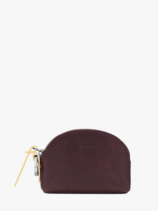 Longchamp Longchamp pocket bicolore Portemonnee Bruin