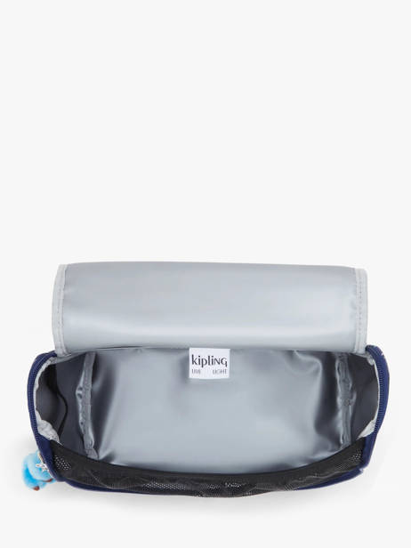 Lunchtas 1 Compartiment Kipling Blauw back to school / pbg PBGI5749 ander zicht 1