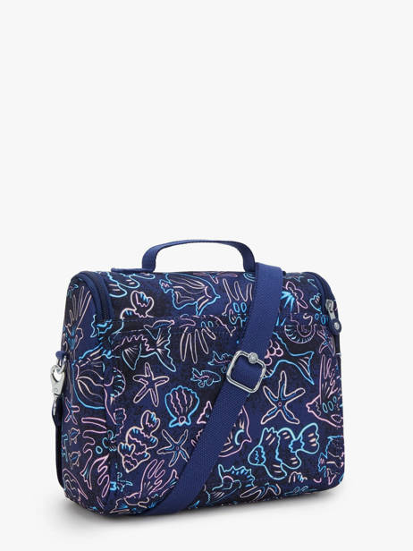 Lunchtas 1 Compartiment Kipling Blauw back to school / pbg PBGI5749 ander zicht 2