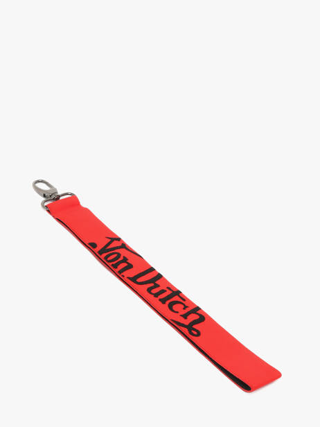 Sleutelhanger Von dutch Rood accessoires KEYRING2 ander zicht 1