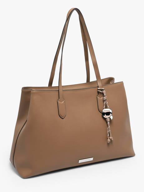 Schoudertas K Ikon Karl lagerfeld Bruin k ikon B1W30001 ander zicht 2