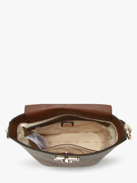 Cross Body Tas Karnilla Logo Guess Bruin karnilla logo OS990101 ander zicht 3