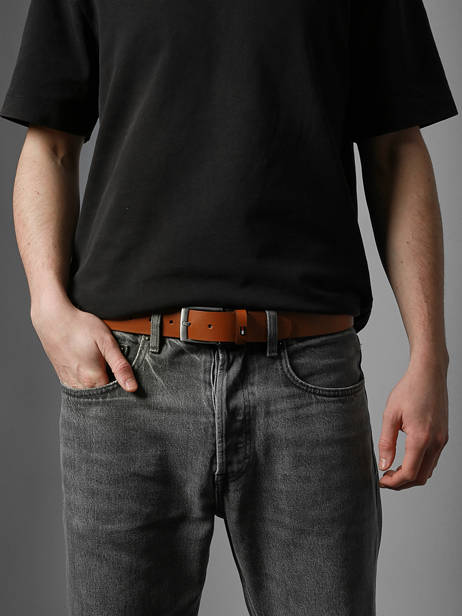 Riem Tommy hilfiger Bruin adan new AM13014 ander zicht 1